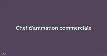 Chef d'animation commerciale