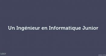 Ingénieur Informatique Junior