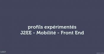 profils expérimentés : J2EE - Mobilité - Front End