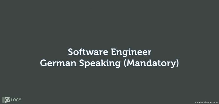 Software Engineer - German Speaking (Mandatory)