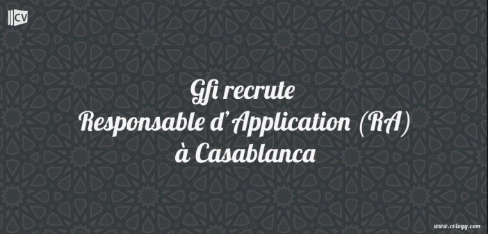 Responsable d’Application (RA)