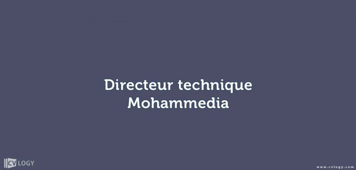 Directeur technique Mohammedia