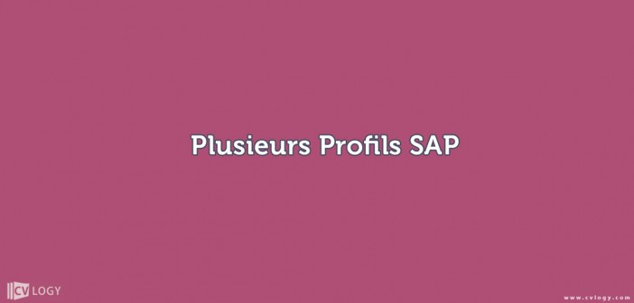 Plusieurs Profils SAP