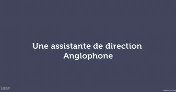 Une assistante de direction Anglophone