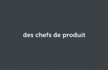 des chefs de produit