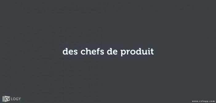 des chefs de produit