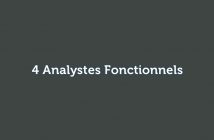 4 Analystes Fonctionnels