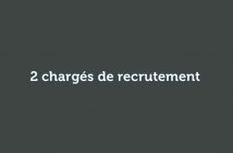 chargés de recrutement