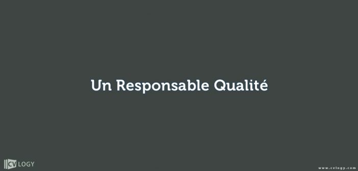 Responsable qualité