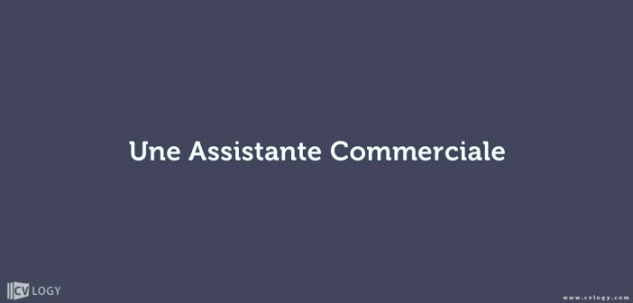 Assistante Commerciale