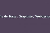 Offre de Stage : Graphiste / Webdesigner