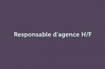 Responsable d'agence H/F