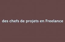 des chefs de projets en Freelance