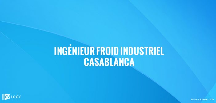 INGÉNIEUR FROID INDUSTRIEL