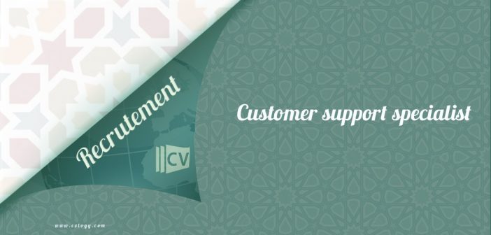 Customer support specialist