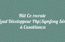 Lead Développeur Php/Symfony