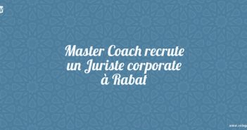 Master Coach recrute un Juriste corporate à Rabat