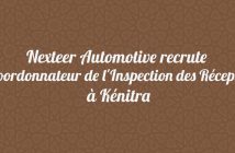 Nexteer Automotive hire a Receiving Inspection Coordinator in Kenitra