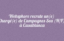 Websphore recrute un(e) Chargé(e) de Campagnes Sea (H/F) à Casablanca