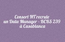 Consort NT recrute un Data Manager - BCBS 239 à Casablanca