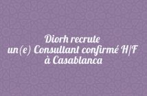 Diorh recrute un(e) Consultant confirmé H/F à Casablanca