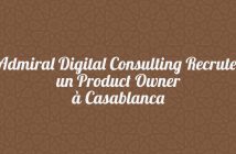 Admiral Digital Consulting Recrute un Product Owner à Casablanca