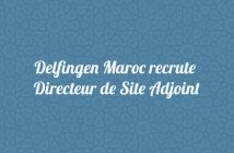 Delfingen Maroc recrute