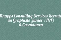 FINAPPS CONSULTING SERVICES recrute Graphiste Junior (H/F) à Casablanca