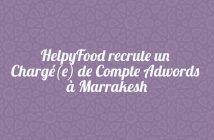 HelpyFood recrute un Chargé(e) de Compte Adwords à Marrakesh