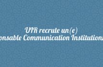 UIR recrute un(e) Responsable Communication Institutionnelle