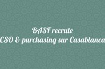 BASF recrute CSO & purchasing