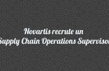 Novartis recrute un Supply Chain Operations Supervisor