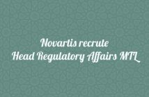 Novartis recrute Head Regulatory Affairs MTL