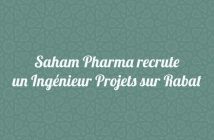 Saham Pharma recrute un Ingenieur Projets