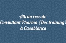 Consultant Pharma (Doc training)