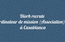 Diorh recrute Coordinateur de mission (Association) H/F à Casablanca