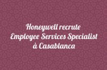 Honeywell recrute Employee Services Specialist à Casablanca