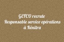 GEFCO recrute Responsable service opérations à Kénitra