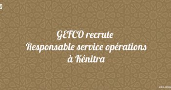 GEFCO recrute Responsable service opérations à Kénitra