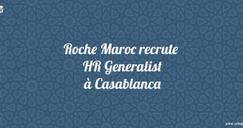 Roche Maroc recrute HR Generalist à Casablanca