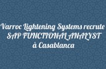 Varroc Lightening Systems recrute SAP FUNCTIONAL ANALYST à Casablanca