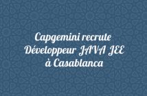 Capgemini recrute Développeur JAVA JEE à Casablanca