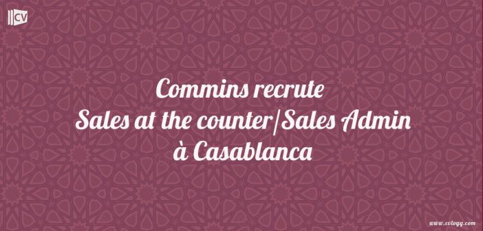 Sales at the counter/Sales Admin