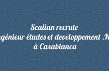 Scalian recrute ingénieur études et developpement .Net à Casablanca