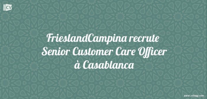 Senior Customer Care Officer