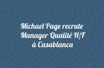 Manager Qualité H/F - Maroc