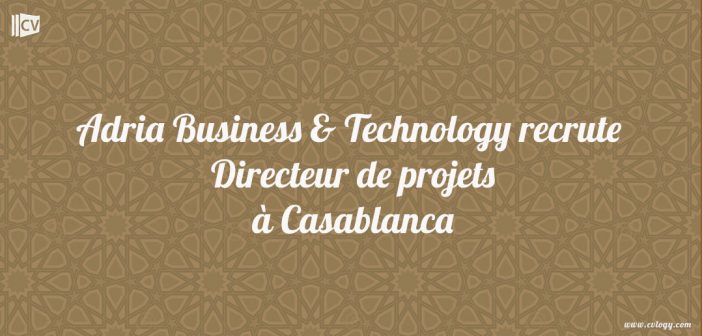 Directeur de projets