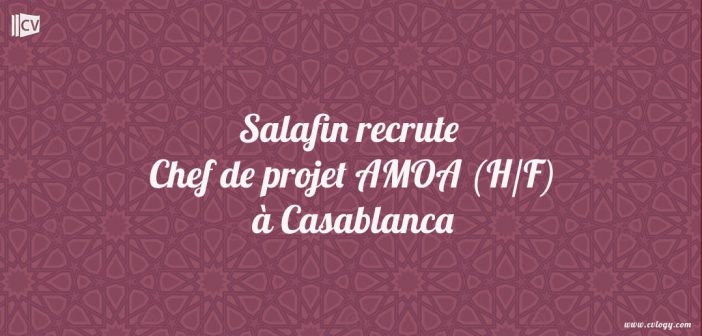 Chef de projet AMOA (H/F)