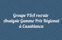 Analyste Gamme Prix Régional