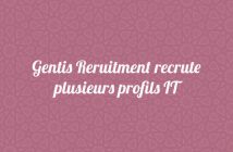 recrute plusieurs profils IT